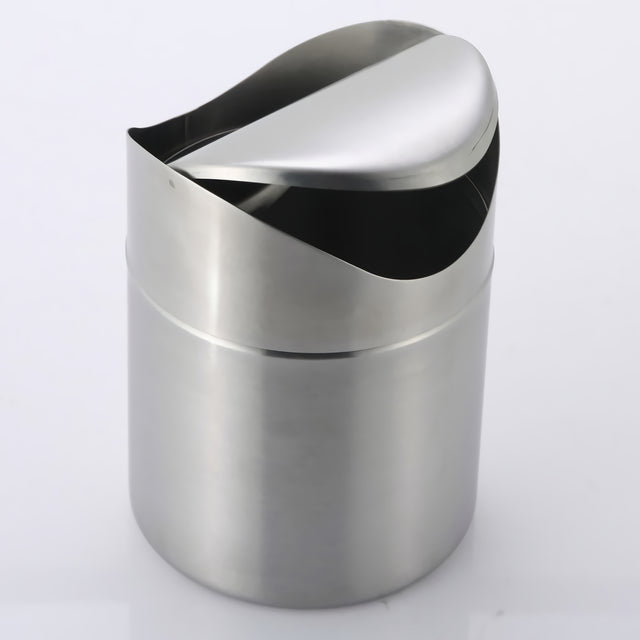 Stainless Steel Desktop Trash Can