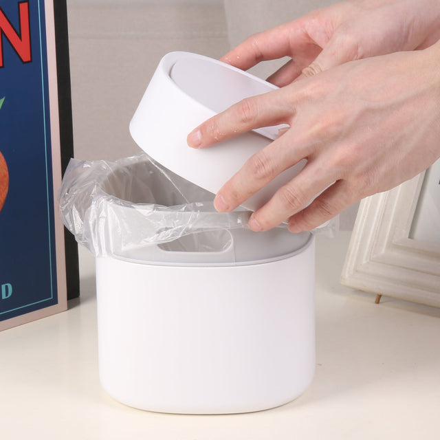 Classic Press Desktop Trash Can