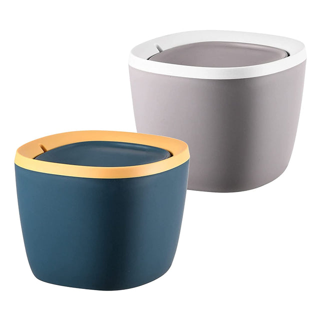 Twins 2 Pack Desktop Trash Can