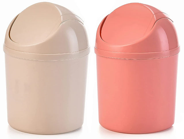 Pluto 2 Pack Mini Trash Can