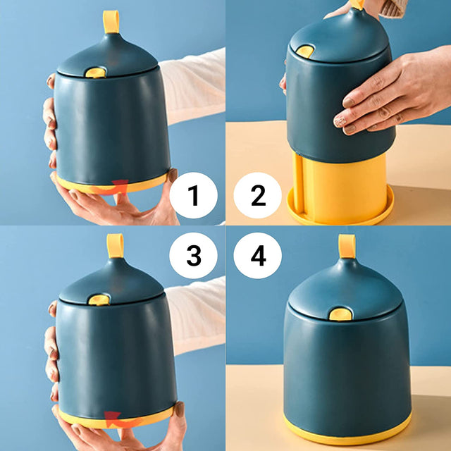 Rio Desktop Trash Can