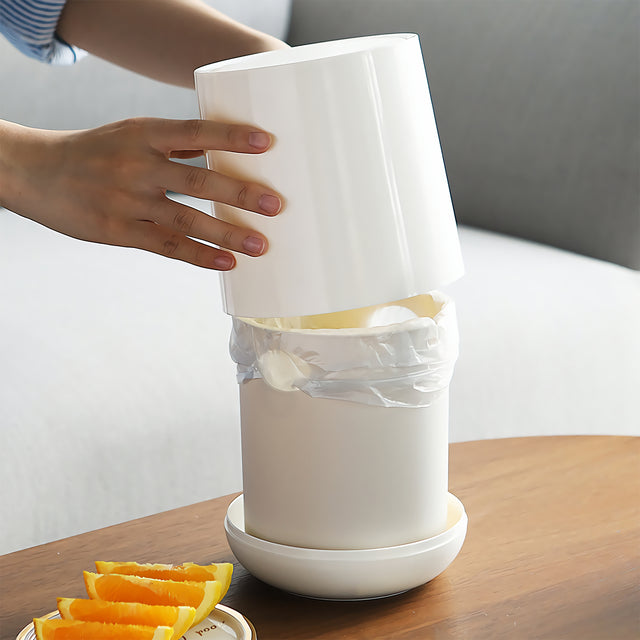 Cylinder Desktop Trash Can