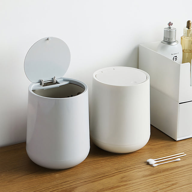 Cylinder Desktop Trash Can