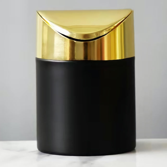 Stainless Steel Desktop Trash Can