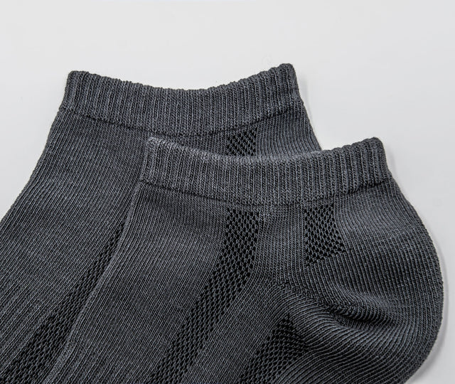 Bamboo Fiber Ankle Socks 6-Pack