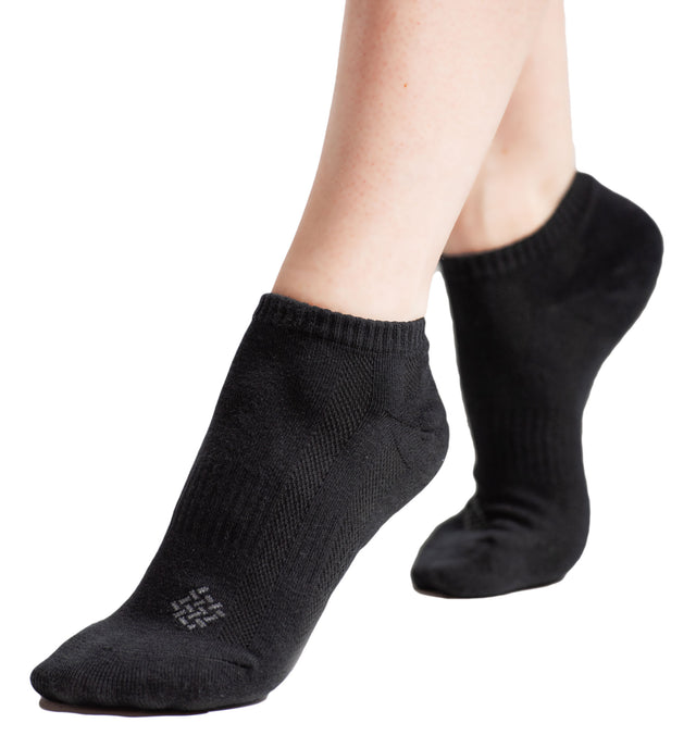 Bamboo Fiber Ankle Socks 6-Pack