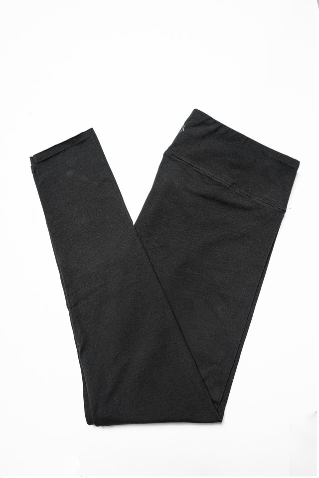 Mid Waist Cotton Leggings