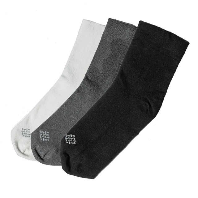 Cotton Crew Socks 6-Pack