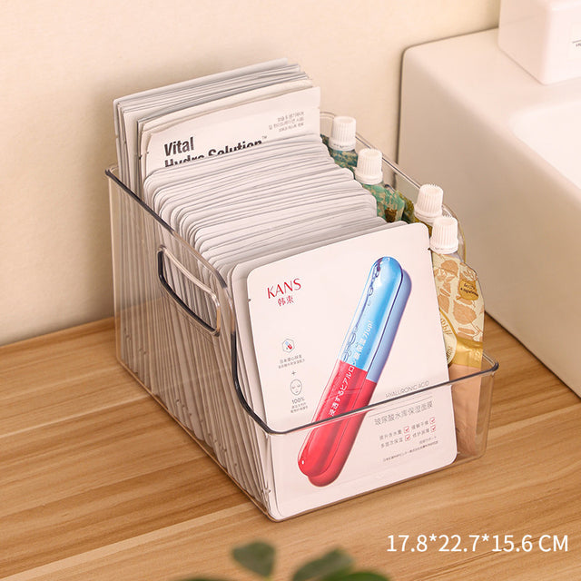 Desk Drawer Mask Storage Box Toilet Cosmetic Acrylic Organizer Rack