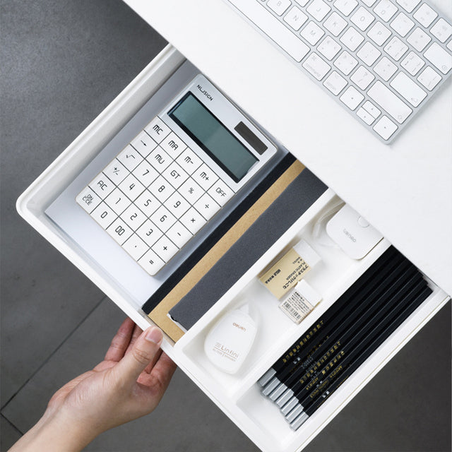 Self-Adhesive Under Desk Drawer Organizer