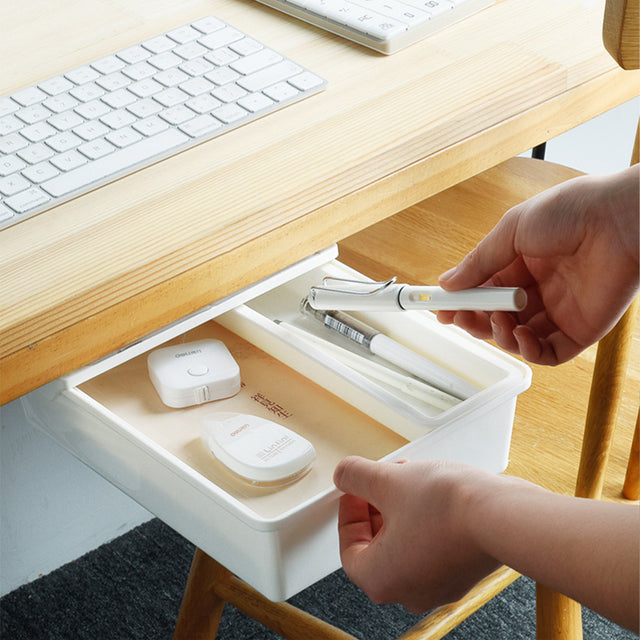 Self-Adhesive Under Desk Drawer Organizer