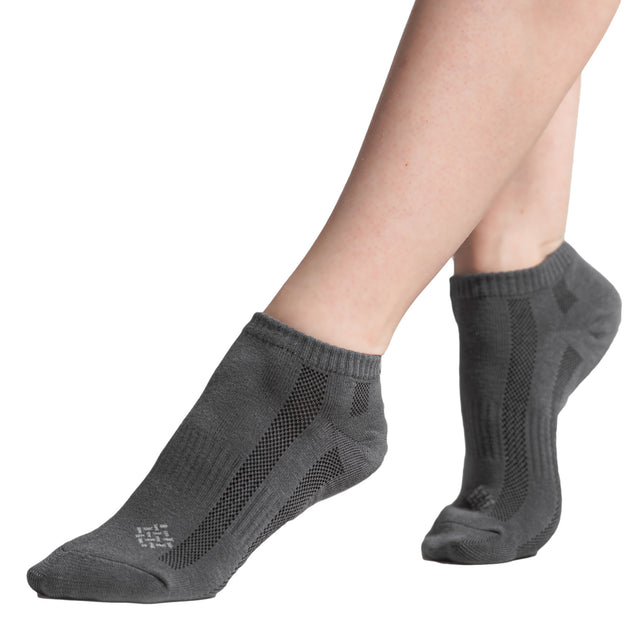 Bamboo Fiber Ankle Socks 6-Pack