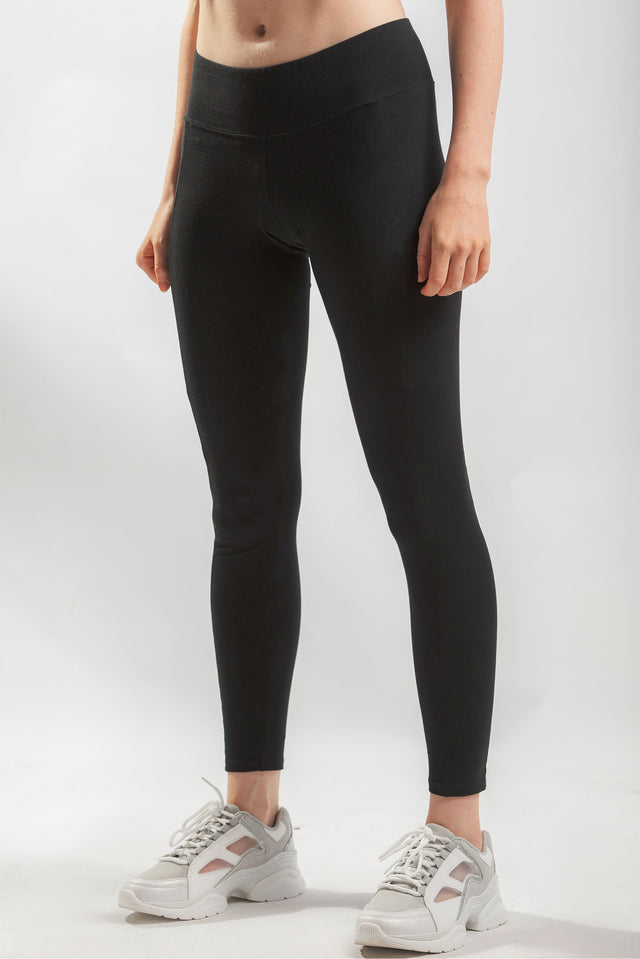 Sheebo Womens Cotton Spandex Basic Full Length Classic Leggings Pants (Black,  X-Small) at  Women's Clothing store